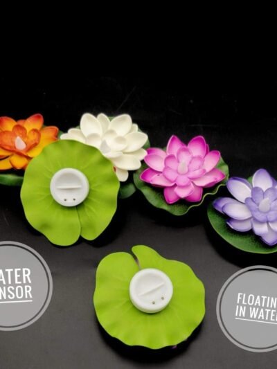 Floating Lotus LED Candles – Smokeless & Waterproof (Pack of 6) | Indo Glow