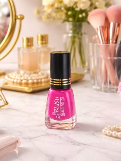 Mini Matte Nail Polish – Quick-Dry 6 ML Glitter Finish