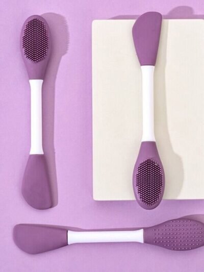 Double-Headed Silicone Mask Brush – Facial Cleansing & Application | GlowForm