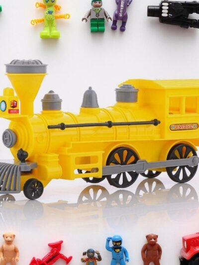Pull Back Train Toy � LED Lights & Safe Play for Kids | Aditi