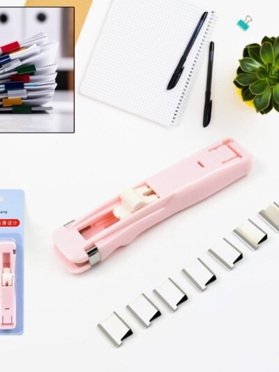 Paper Clamp Dispenser – Reusable Clips, No Holes | Papezo