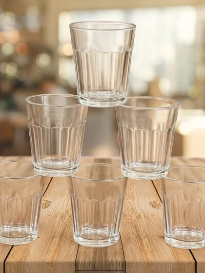 Cutting Chai Pyali Set – 70ML Durable Plastic Tea Glasses (6 Pc)