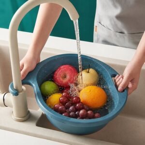 Kitchen Sink Drain Basket � Space-saving & Easy to Clean