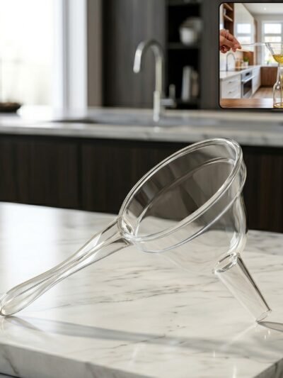 Kitchen Funnel with Handle � Spill-Free Wide Mouth Pouring Tool