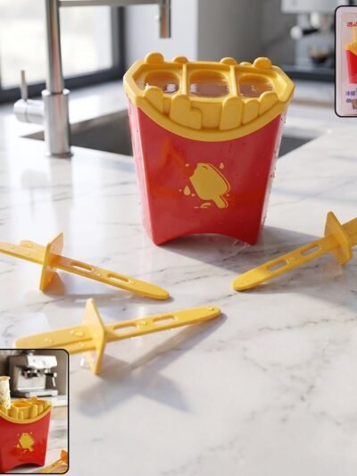 Ice Pop Mould Set � Fun French Fries Shape for Summer Treats