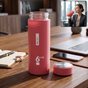 Glass Water Bottle � Leak-Proof & Eco-Friendly Design