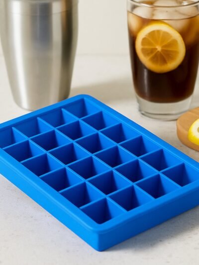 Silicone Ice Cube Tray – 24-Cavity Flexible & Stackable | ChillPour