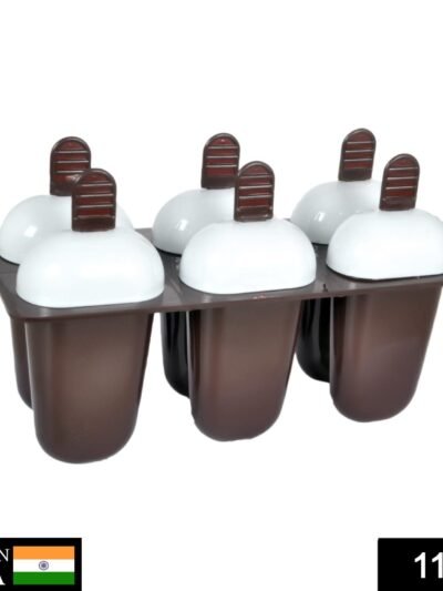 Kulfi Maker – 6-Cup Plastic Ice Candy Moulds | Bake & Dwell