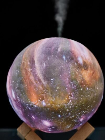 3D Moon Lamp Diffuser – LED Humidifier & Night Light | Styleva