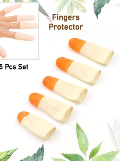 Silicone Finger Protectors – Pain Relief & Protection (5 Pc) | PureBeard
