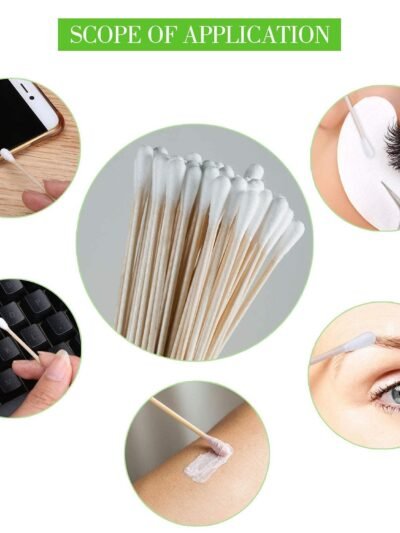 Bamboo Cotton Swabs – Eco-Friendly 20-Pack | Happy Bathers