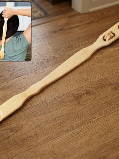 Wooden Back Massager Stick – Effective Muscle & Stress Relief
