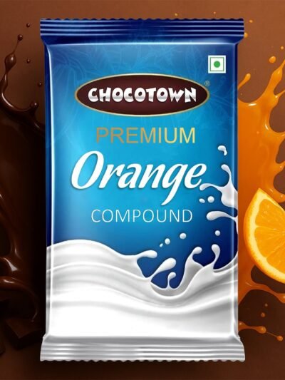Orange Chocolate Compound � Premium Baking Slab 500gm | Chocotown
