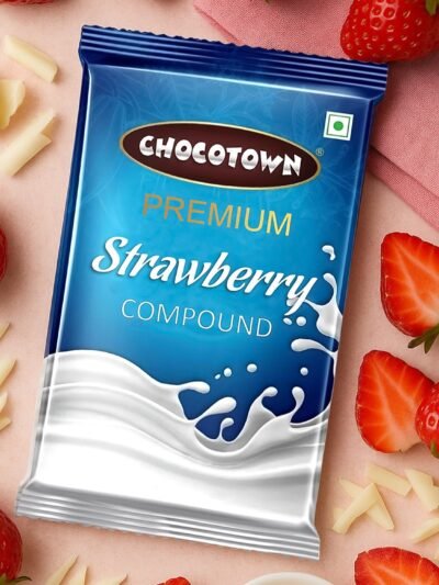 Strawberry Compound � Premium Baking Slab 500gm | Chocotown
