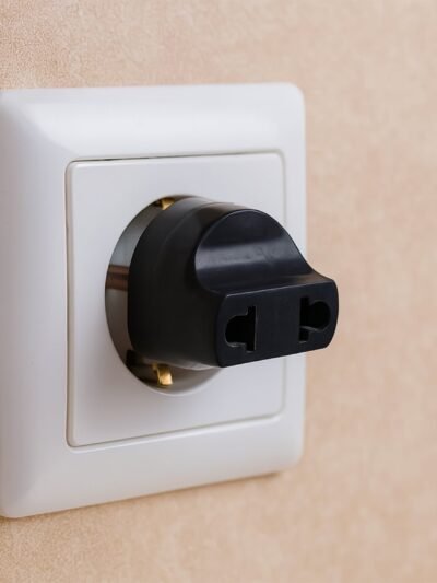 2 Pin Plug Adapter – Universal to Indian Sockets |