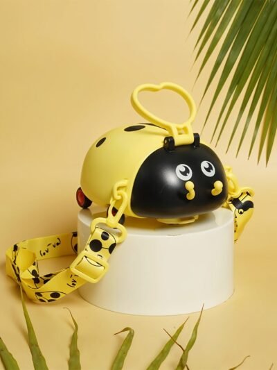 Kids Water Bottle – Cute Bug Shape, 1L with Straw & Strap | Own Hydrate
