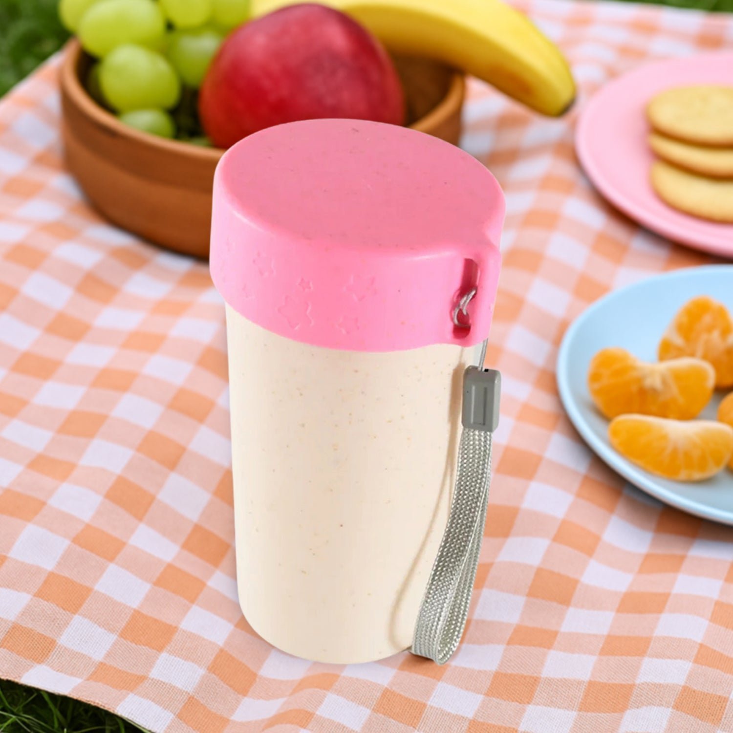 Portable Coffee Mug – Wheat Straw Travel Cup 300ml | hydrozilla