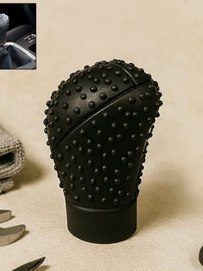 Gear Shift Knob Cover – Anti-Scratch Silicone Universal | Velvet Wheels