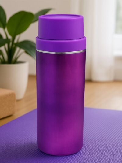 Stainless Steel Water Bottle – 500 ML Leak-Proof | Hot & Cold | VoltDesk