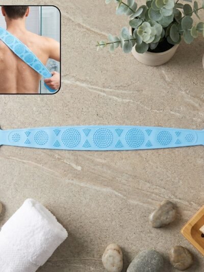 Silicone Back Scrubber Belt � Effective Dual-Handle Exfoliation