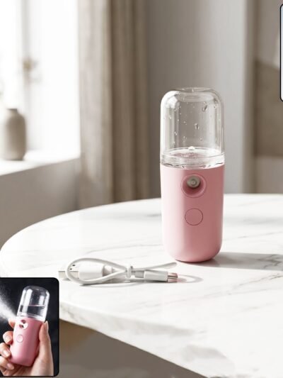 Nano Mist Sprayer � Portable & Refillable for Instant Facial Hydration