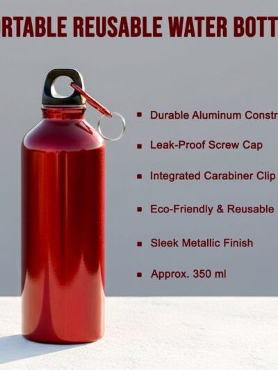 Reusable Water Bottle – Compact Leak-Resistant 350ml