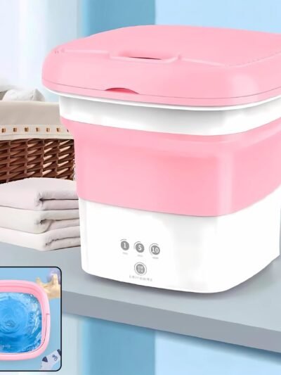 Mini Foldable Washing Machine – Portable Laundry Solution | Indo Glow