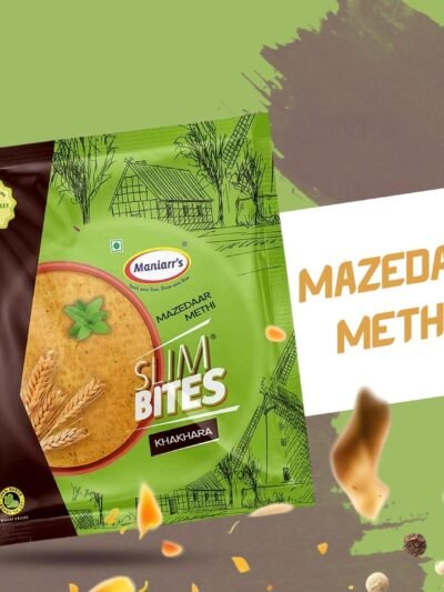Methi Khakhra � Healthy Fenugreek Wheat Crisps 195g | Maniarr's