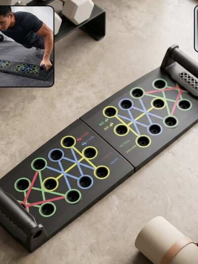 Multifunction Foldable Push Up Board � Space-Saving Upper Body Trainer