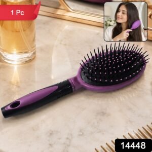 Cushioned Paddle Hair Brush � Detangling & Frizz Control for All Hair