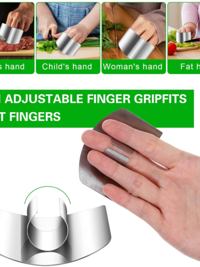 Finger Guard for Cutting – Stainless Steel Kitchen Safety | Cisora