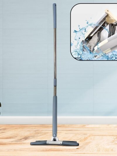 Hands-Free Mop – X-Shape Microfiber Squeeze | Storenzo