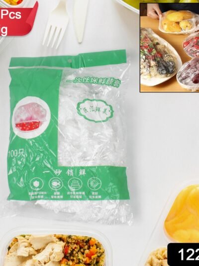 Disposable Elastic Food Covers � 100-Pack Freshness | Organivo