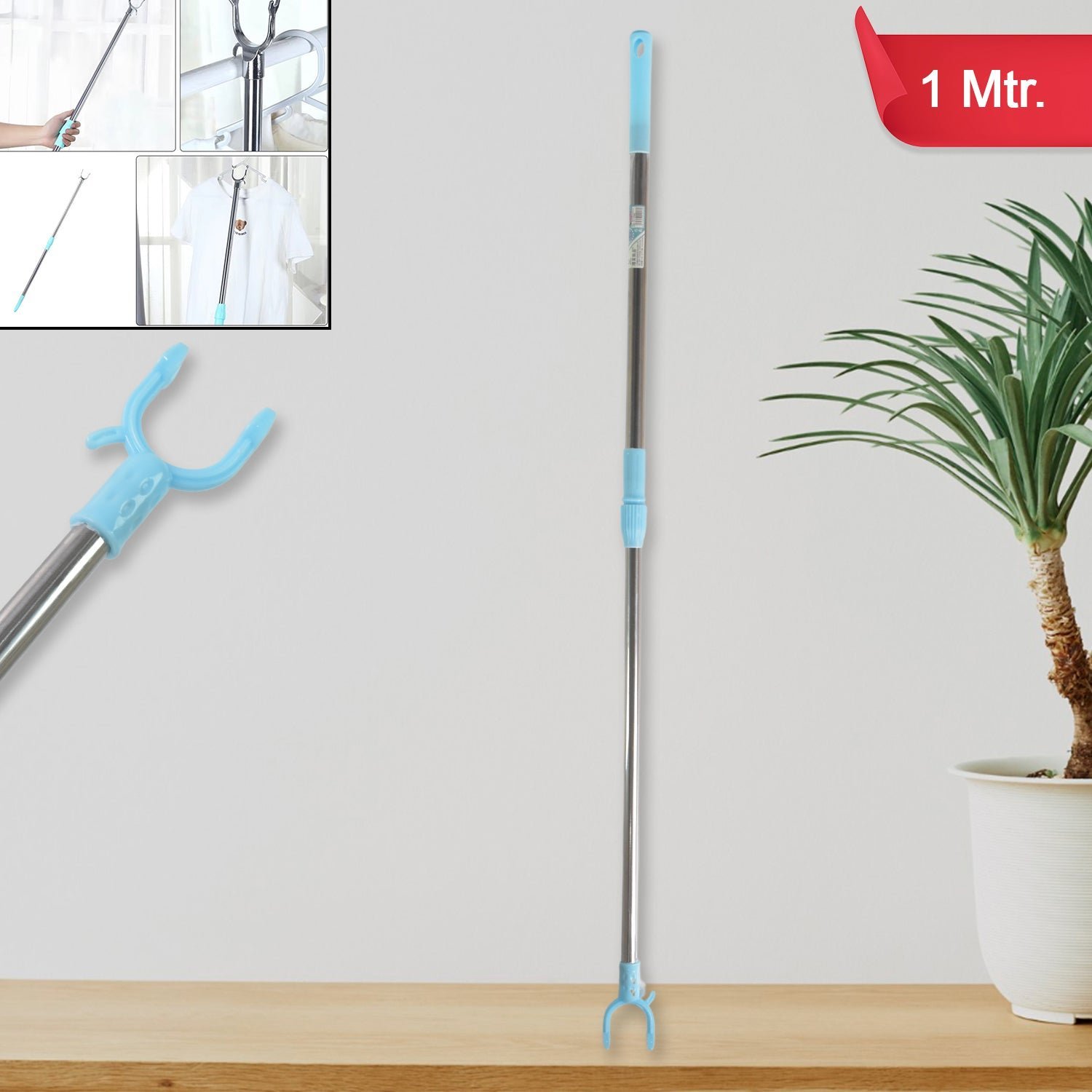 Telescopic Clothes Hanger Pole � Stainless Steel Extendable | Indo Glow