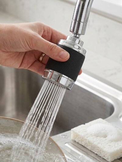 Kitchen Faucet Sprayer � 360� Rotatable & Water-Saving Nozzle
