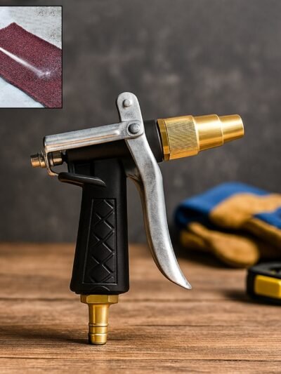 Gold Hose Nozzle – Durable Metal Trigger Spray | Grow Garden Tools