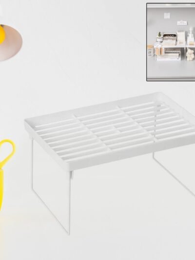 Plastic Organizer Storage Rack – Foldable & Rust-Proof Design