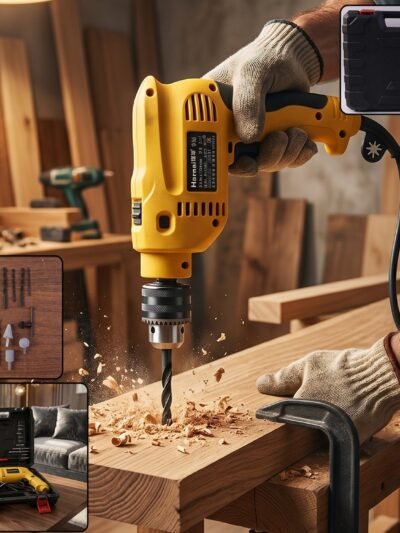 Heavy Duty Electric Drill � Powerful & Versatile for Professional Use