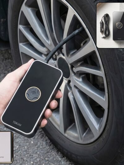 Portable Electric Car Tyre Pump � Wireless & Rechargeable for Easy Inflation