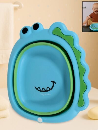 Foldable Baby Wash Basin – Space-Saving Frog Design | Bath Verse