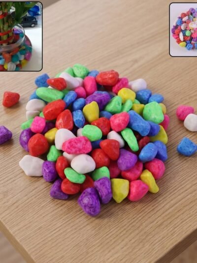 Multicolor Decorative Pebbles � Bright, Versatile Indoor & Outdoor Decor