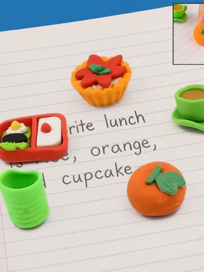 3D Erasers for Kids – Fun & Colorful Novelty Set | Colorful Creations