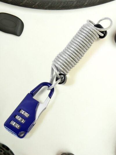 3-Digit Combination Anti-Theft Padlock – Keyless Security & Built-In Wire