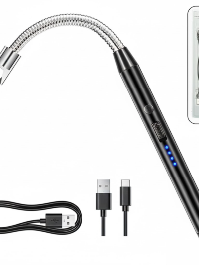 USB Rechargeable Electric Arc Lighter – Flexible, Windproof | FirePot