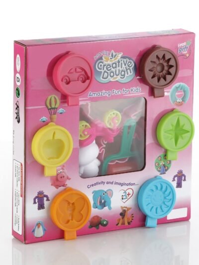Non-Toxic Playdough – Vibrant 5-Color, 6 Pc Set | Aditi