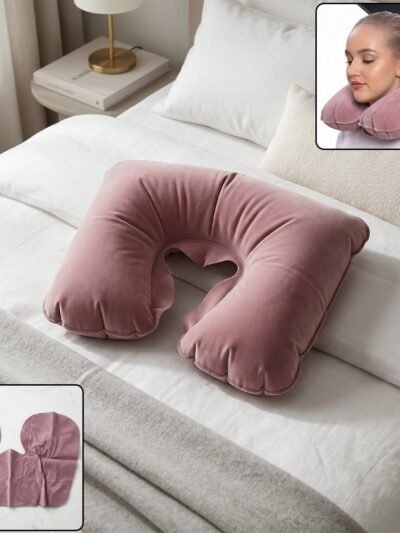 U-Shaped Travel Neck Pillow � Ergonomic Soft Foam Support for Comfort