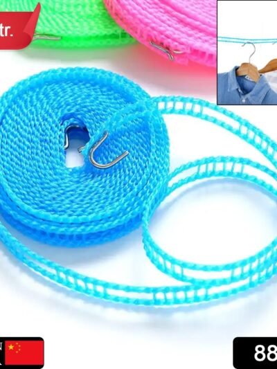 Anti-Slip Clothesline Rope – 3m Nylon, Indoor/Outdoor | Organivo