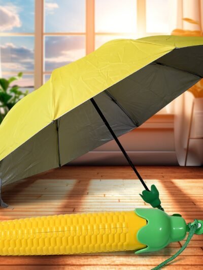 Vegetable Shaped Folding Umbrella – UV Protection | DrizzlePro