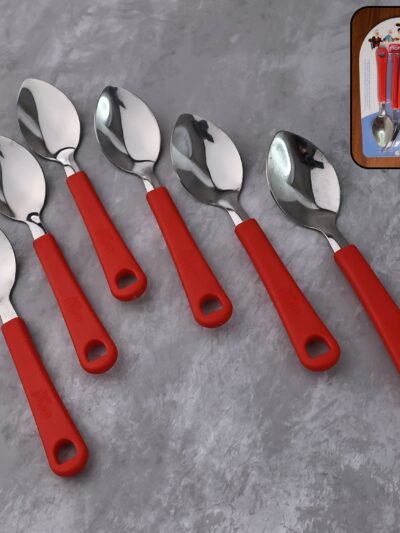 Baby Feeding Spoon Set – Durable Stainless Steel 6-Piece Set