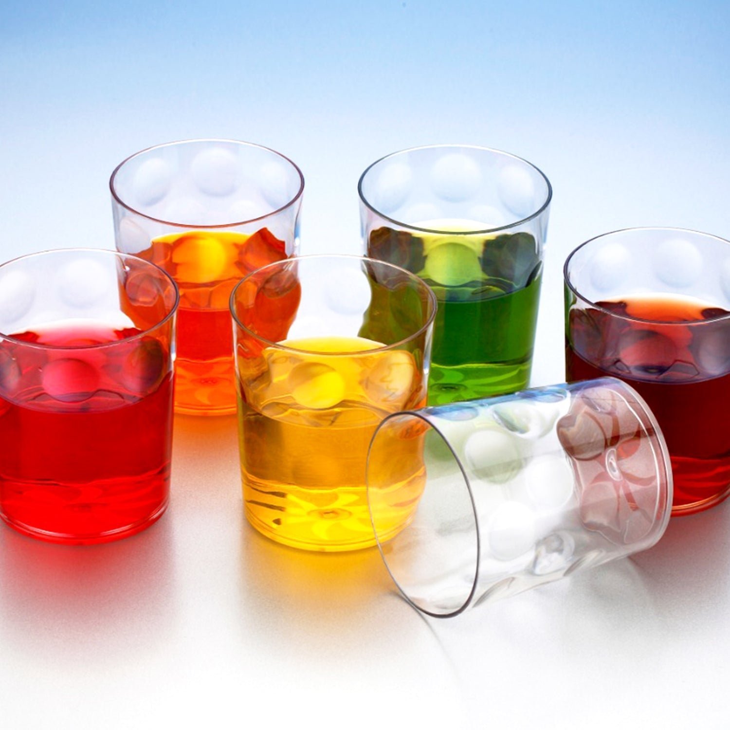 Unbreakable Drinking Glass Set – 300ml, 6 Pcs | Indo Glow
